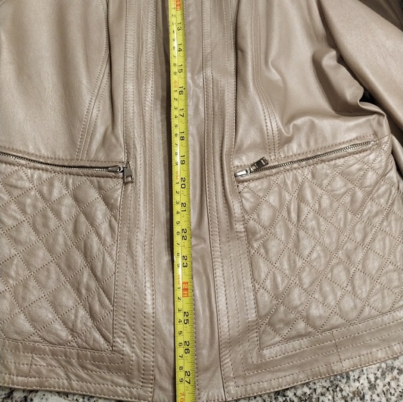 Genuine leather jacket (size L) - Picture 4 of 8